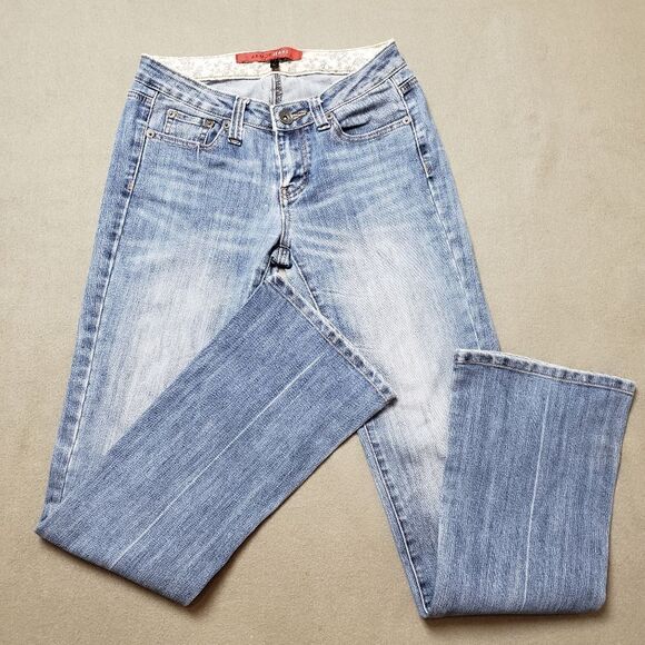 VINTAGE Embroidered Amor flare / bootcut jeans - Picture 12 of 16